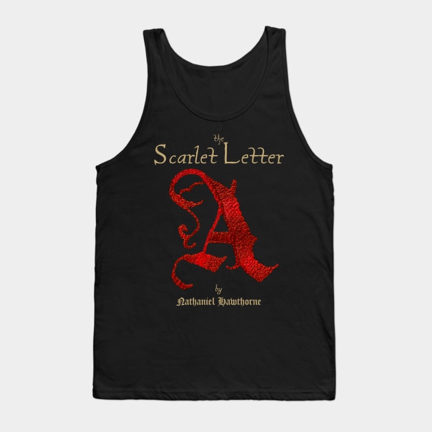 The Scarlet Letter cover tribute Tank Top by hauntedjack